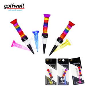 [골프웰] 다이나믹 무지개 골프티
