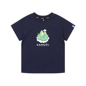캉골키즈 컴브리아 마운틴 빅 그래픽 티 QB 0409 네이비