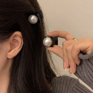 1종 쁘띠 사각진주 미니 머리핀 포인트핀