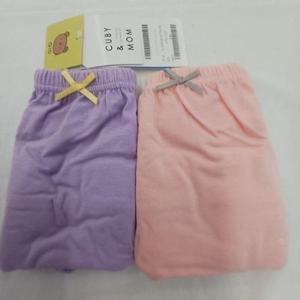 달퐁큐비앤맘 HC18 큐텐심플여아삼각팬티(2매입) 1033222230315