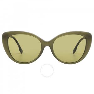 버버리 그린 캣아이 여성용 선글라스 BE4407 4090/2 54