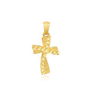 여자 순금 펜던트 3.75g [세인트 컷팅 십자가]