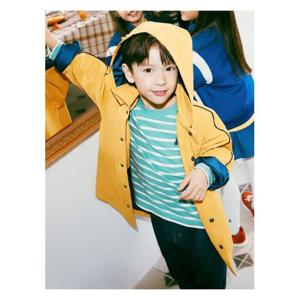 [빈폴키즈]나일론 등교 점퍼 - 머스타드 (BI4839U01G)