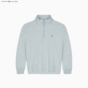 [타미힐피거칠드런] 베이직 하프집업 스웨트셔츠 T42E6KKO16CBT1