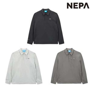 [네파]7K55222 남성 간절기 가을 등산 캠핑 카라 포레스타 우븐 폴로 긴팔 티셔츠