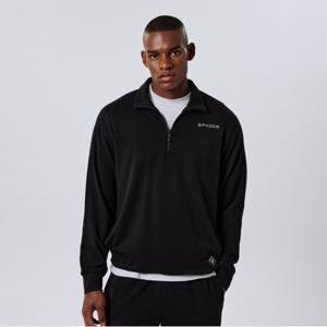 [스파이더] 남성 ZEN 모달 반 집업 SPJFCNRL314MBLK