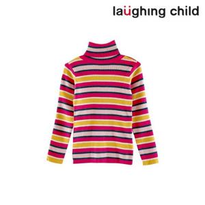 [래핑차일드] 스트라이프 터틀넥 스웨터(88C2933570_PK)