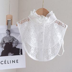 [모리스커밍홈] 프릴넥 레이스 페이크카라_M2408AC038C