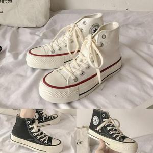 통굽 여자신발 TG513 하이탑운동화 발목 스니커즈 키높이단화