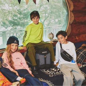 [차일디] 아웃도어프로덕츠키즈 (OD244ILS05) 타이포 긴팔 티셔츠 택1