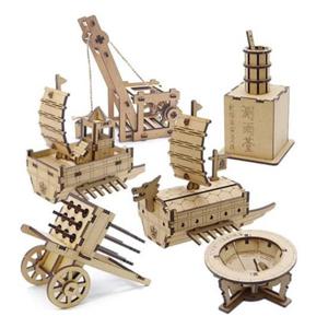 3D나무퍼즐 조선의 과학 6종 모형 만들기