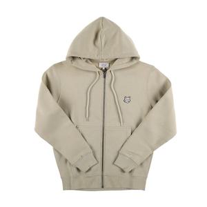 메종키츠네 MM00714KM0307 P129 폭스 헤드 패치 남성 후드집업