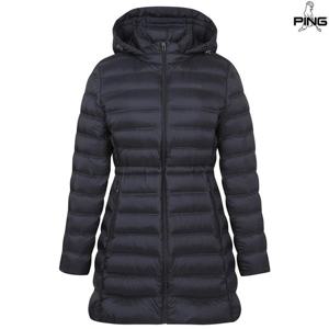 [핑골프][양말증정]여성 후드 구스 다운 점퍼 121D3JP962_NA