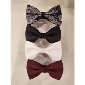 [듀퐁타이] TE4FM65WT500TBK  4종택1 남성 실크 보우타이