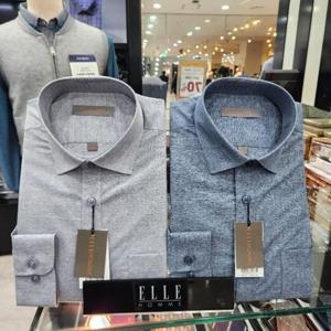 엘르옴므 sh06 엘르옴므 남성셔츠 카치온솔리드 E244R1347 E244R1347