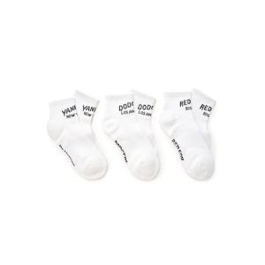 MLB  (3ASOSV15N-00WHS) 공용 스포티브 발목양말 3족세트