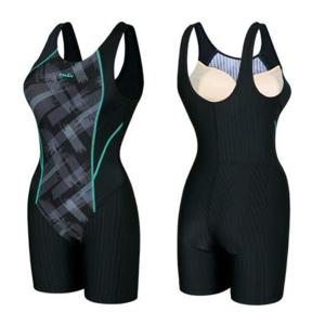 티막 HC03 여성피트니스3부여성실내수영복 EKF1005 BK