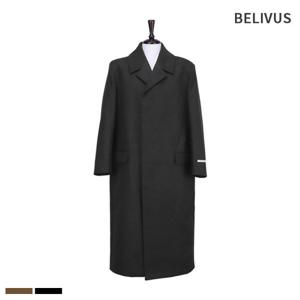 [빌리버스]빌리버스 남자 울 혼방 정장 싱글 코트 BYM006