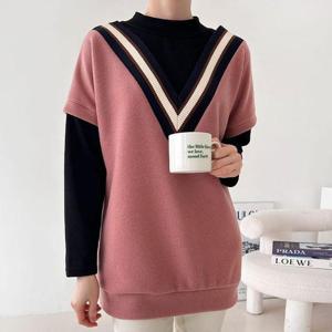 빅사이즈 412 머드레이어드요꼬폴라티 DBST525