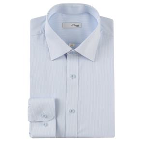 [에스티듀퐁(셔츠)]25SS구김없는 핀스트라이프 일반핏 와이셔츠룩 SE5SM11LS114SBU