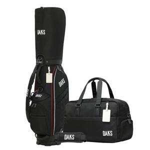 닥스25 남성 골프백+보스턴백 캐디백 세트 DCB034M-BK