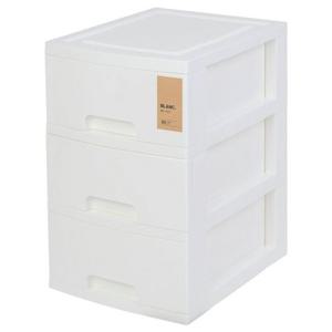 블랑 서랍장 33 화이트 3단 창신리빙