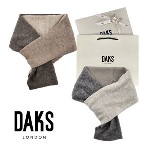 [닥스(스카프)]투톤패턴 캐시미어 니트머플러 FKO077O