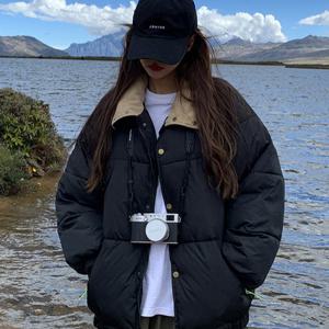 [리빌모아]겨울 여자 루즈핏 넥카라 패딩 점퍼 DMSW-JUP-SWSJP31