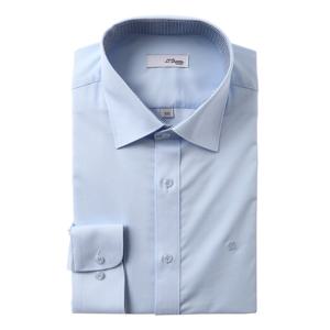 [선물포장] 듀퐁 슬림핏스트레치원단의구김없는 기본블루칼라 SE4FM21LS366SBU