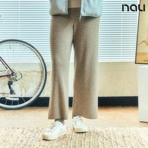 나우  (1NUSWW3504_L1) W 홀가먼트니트팬츠 SP LINEN