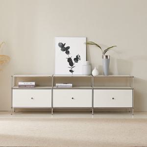 블리스데코 루핀2 2000 2단 선반형 거실장 SWF156_C (착불)