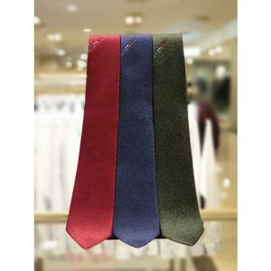 듀퐁 남성 선물 인기상품 TE5SM61KA002TGE 삼색자수 원포인트 큐빅 남자 혼주 넥타이