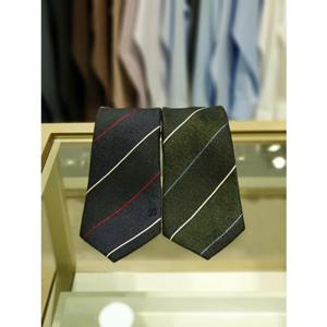 듀퐁 남성 선물 인기상품 TE5SM61KA024TNY 7.5CM중슬림 스트라이프 2컬러 택 1 남자 넥타이