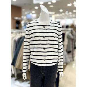 소고 세이브존01 스트라이프 라운드 봄 재킷 TK1GA12