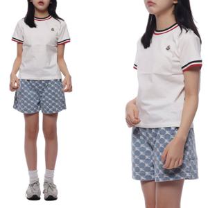 [몽클레어] 23FW 로고 패치 반팔티셔츠 (8C00023 83092 034 1 23F)