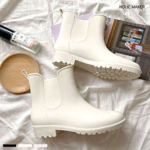 홀릭메이커 여자 레인부츠 장마철 미들 장화 HDM006_1