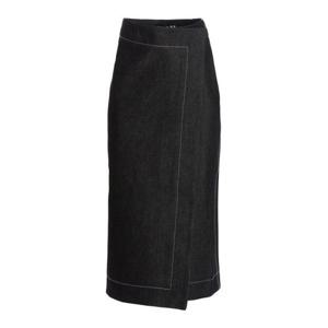 써네이 데님 스커트 CRTWWSKR012DEN005DKD DOM