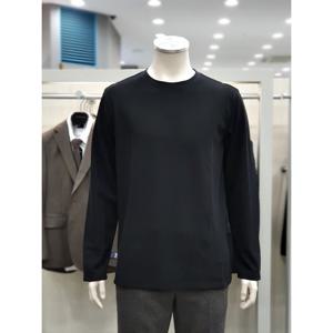 [파렌하이트]로고 자수 솔리드 티셔츠 FJIBH3301 BK_DJ