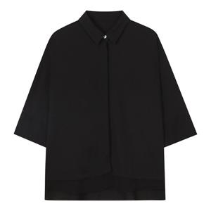 [베스띠벨리]돌먼 히든버튼 블라우스 BIBAF2472