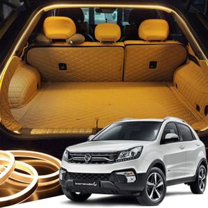 코란도 뉴 스타일c 식빵등 diy 트렁크 LED바