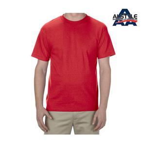 트리플에이 AAA 1301 남여공용 무지 반팔티 레드