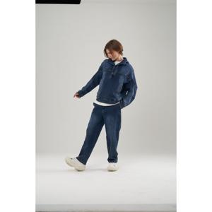 [서광모드]스판워시드 데님오버핏 후디 아노락 컴스페이스