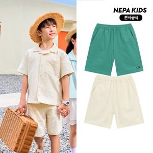 [네파키즈/택가65,000] KL31703 썬키스트 우븐 반바지 본사직영