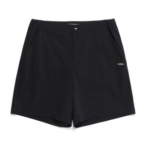 내셔널지오그래픽 N252WHP030 여성 4부 버뮤다 팬츠 BLACK