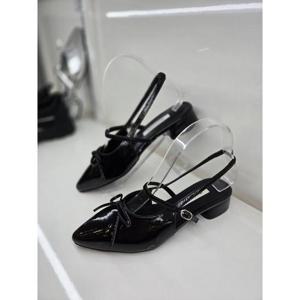 리바디 세이브존03 리바디 에나멜 디바 플랫 슬링백 2.0cm AG2025RV2902A