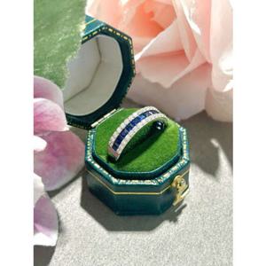 로이드 LLOYD L-DIAMOND 랩다이아 사파이어 반지 18K LRF25017D