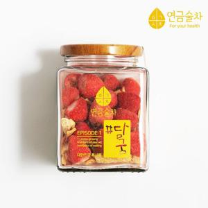 연금술차 사과딸기 담금주 키트 500ml 담금술 술만들기 담금술키트 담금주키트 과일주 과일주만들기 과일주