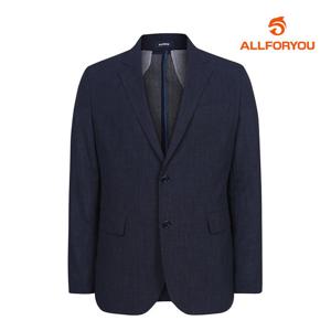 [올포유] 남성 폴리 잔체크 투버튼 자켓 AGKKM3241-915
