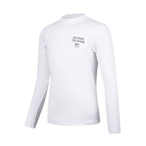 [레노마수영복]남성 백포인트 래쉬가드 화이트 RN-TS2F503-WH