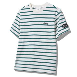 [지프키즈]25신상 남여공용키즈 어센틱 와펜 보더티KQ2TSU111-1_